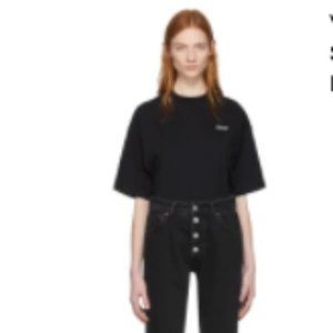 VETEMENTS Black 'Staff' T-Shirt